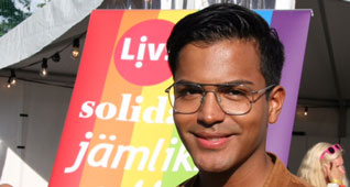 Pride förenar två värdar, både politik och kärlek